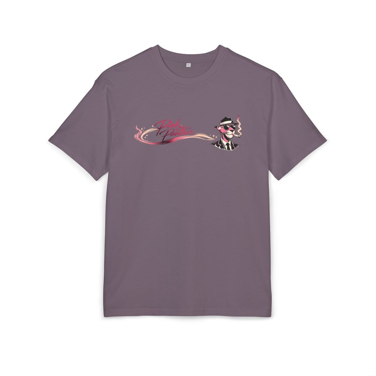 Pink Panther Retro Mafia Tee — Smoking Panther Graphic T-Shirt