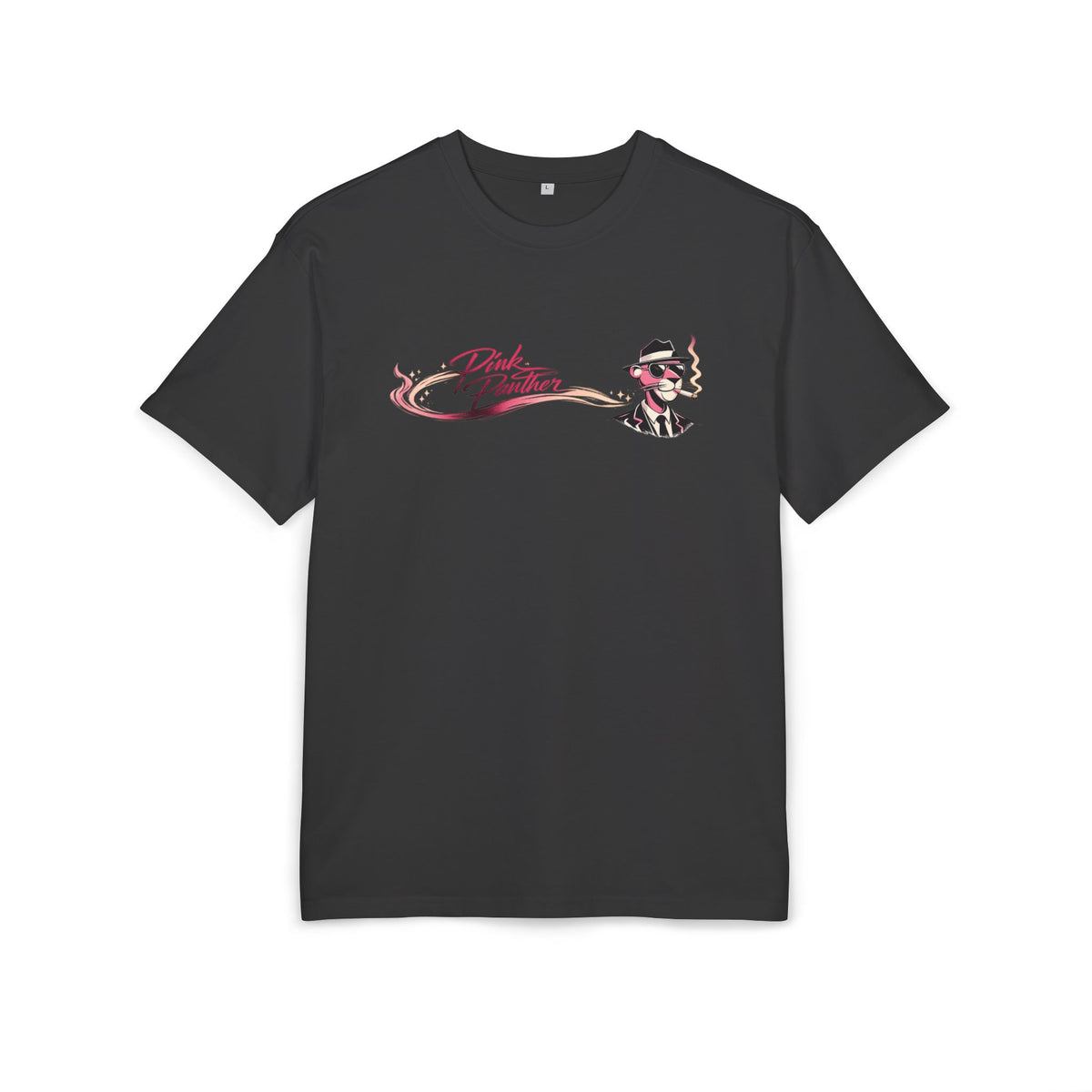 Pink Panther Retro Mafia Tee — Smoking Panther Graphic T-Shirt