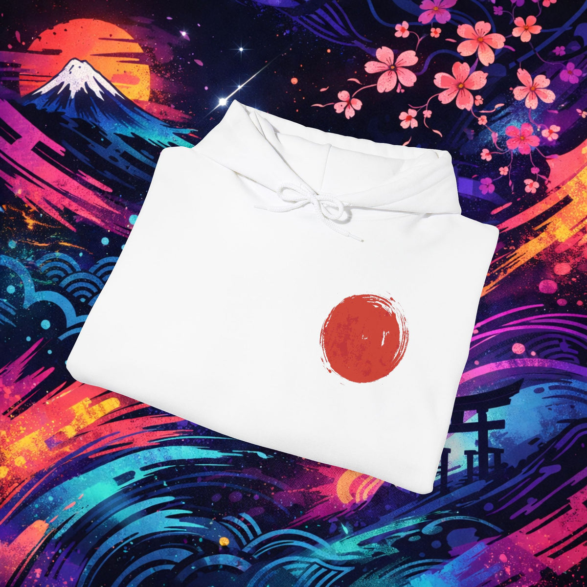 Copy of Samurai Sunrise Hoodie — Japanese Brush Art Hooded Sweatshirt