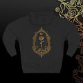 Arabic Calligraphy Rose Hoodie — Alhamdulillah Gold Floral Islamic Hoodie for Ramadan ✨