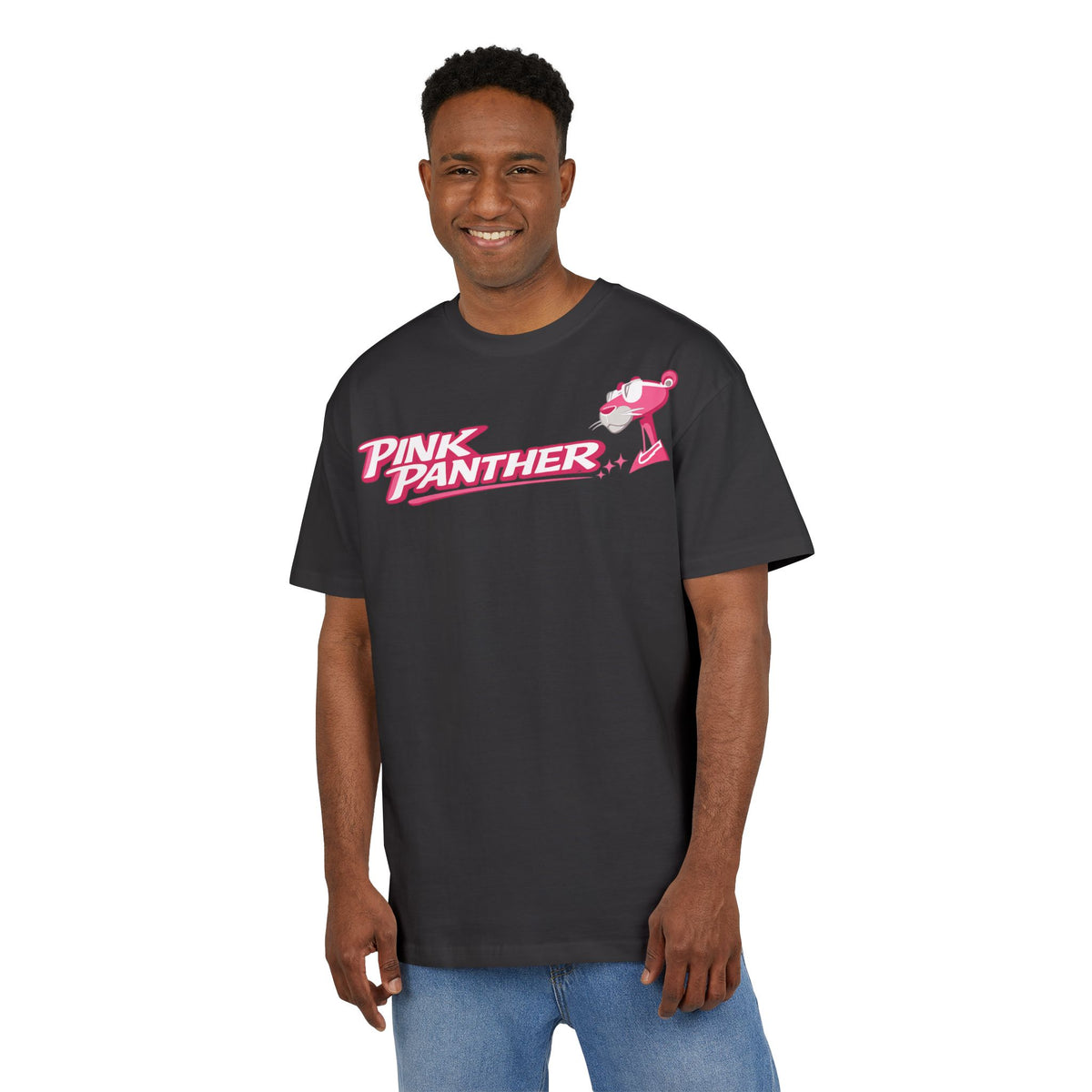 Pink Panther Graphic Tee — Retro Cool Cartoon Logo T-Shirt 🔥