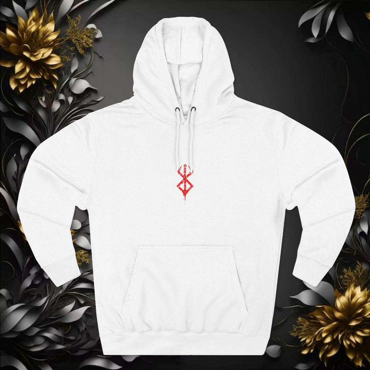 Berserk 'Rage' Graphic Hoodie — Anime Manga Guts Poster Design 🔥