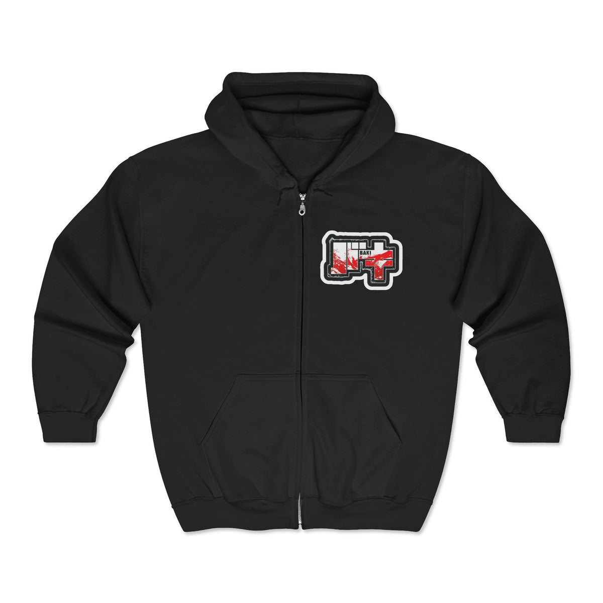 Baki Hanma Zip Hoodie — Anime Martial Arts Graphic Sweatshirt Preference
