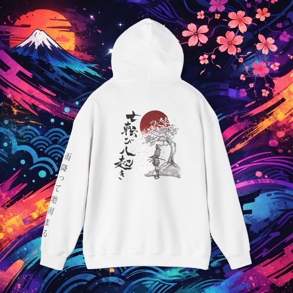 Copy of Samurai Sunrise Hoodie — Japanese Brush Art Hooded Sweatshirt