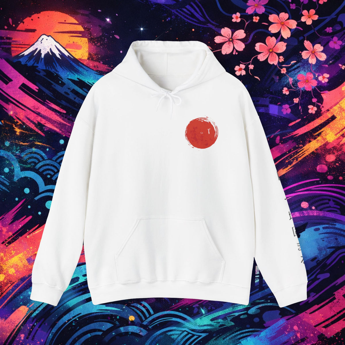 Copy of Samurai Sunrise Hoodie — Japanese Brush Art Hooded Sweatshirt