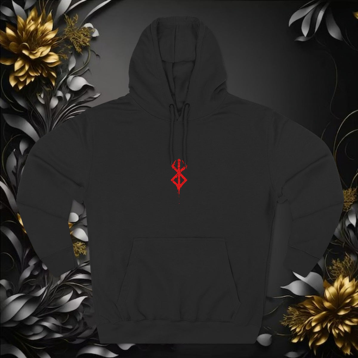 Berserk 'Rage' Graphic Hoodie — Anime Manga Guts Poster Design 🔥